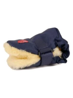 Lammfell-Handwärmer "Siggy" In Dunkelblau -Babyprodukte kaiser naturfellprodukte lammfell handwarmer siggy in dunkelblau 1