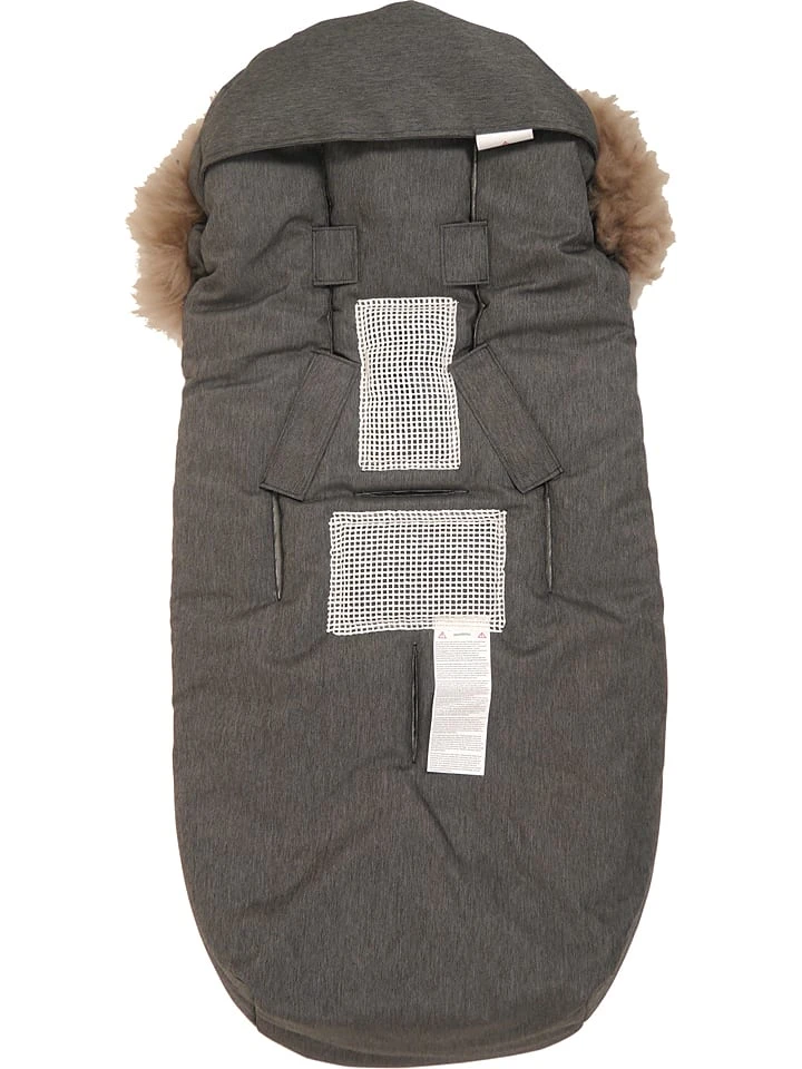Thermo-Fußsack "Louis" In Anthrazit - (L)98 X (B)45 Cm 6 Thermo-Fußsack "Louis" In Anthrazit - (L)98 X (B)45 Cm – Bild 4
