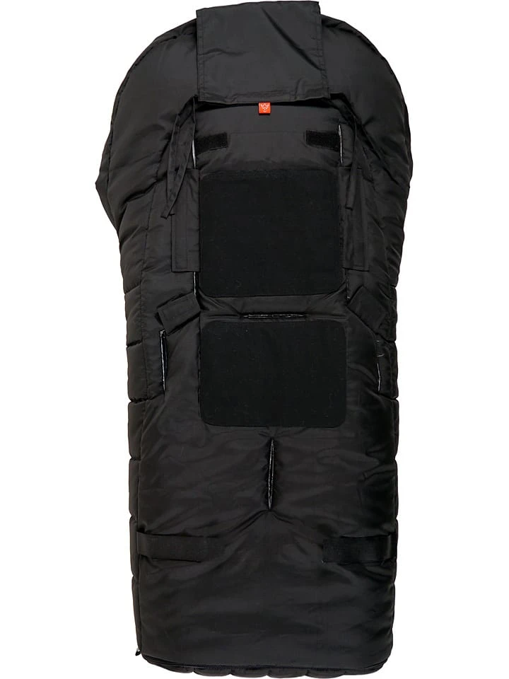 Thermo-Fußsack "Pauli 3 In 1" In Schwarz - (L)90 X (B)45 Cm 6 Thermo-Fußsack "Pauli 3 In 1" In Schwarz - (L)90 X (B)45 Cm – Bild 5