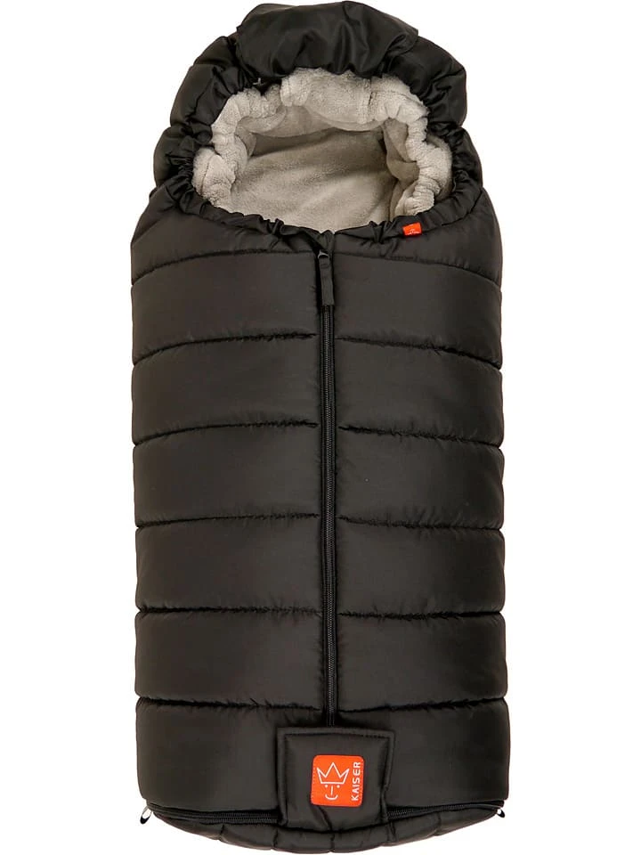 Thermo-Fußsack "Pauli 3 In 1" In Schwarz - (L)90 X (B)45 Cm 7 Thermo-Fußsack "Pauli 3 In 1" In Schwarz - (L)90 X (B)45 Cm – Bild 6