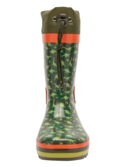 KangaRoos Gummistiefel In Khaki/ Orange -Babyprodukte kangaroos gummistiefel in khaki orange 3