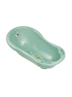 Keeeper Babybadewanne "Funny Farm" In Grün - (L)84 X (B)49 X (H)29 Cm