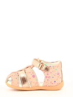 Kickers Leder-Halbsandalen "Bigflo 2" In Rosa -Babyprodukte kickers leder halbsandalen bigflo 2 in rosa 2