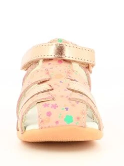 Kickers Leder-Halbsandalen "Bigflo 2" In Rosa -Babyprodukte kickers leder halbsandalen bigflo 2 in rosa 3