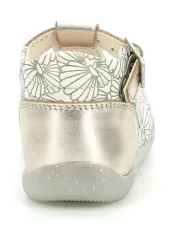 Kickers Leder-Halbsandalen "Bonbek 2" In Gold -Babyprodukte kickers leder halbsandalen bonbek 2 in gold 4