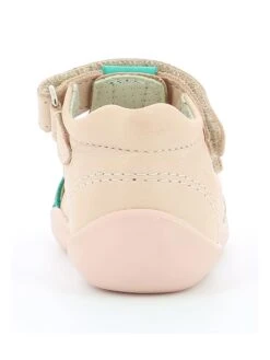 Kickers Leder-Halbsandalen "Wasabou" In Beige -Babyprodukte kickers leder halbsandalen wasabou in beige 4