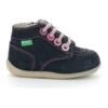 Kickers Leder-Sneakers "Bonzip-2" In Dunkelblau -Babyprodukte kickers leder sneakers bonzip 2 in dunkelblau