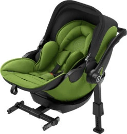 KIDDY Babyschale Evoluna I-Size 2 Inkl. Isofix-Base 2, Cactus Green, 2018