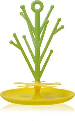 KidsMe Abtropfständer Für Babyflaschen Und Zubehör - Lime