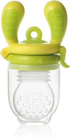 KidsMe Fruchtsauger & Fütterhilfe "Food Feeder" - Größe L, Lime