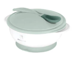 Baby Essschüssel 250 Ml Löffel In Grün