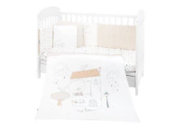 Babybettwäsche My Teddy 6-tlg. In Weiß