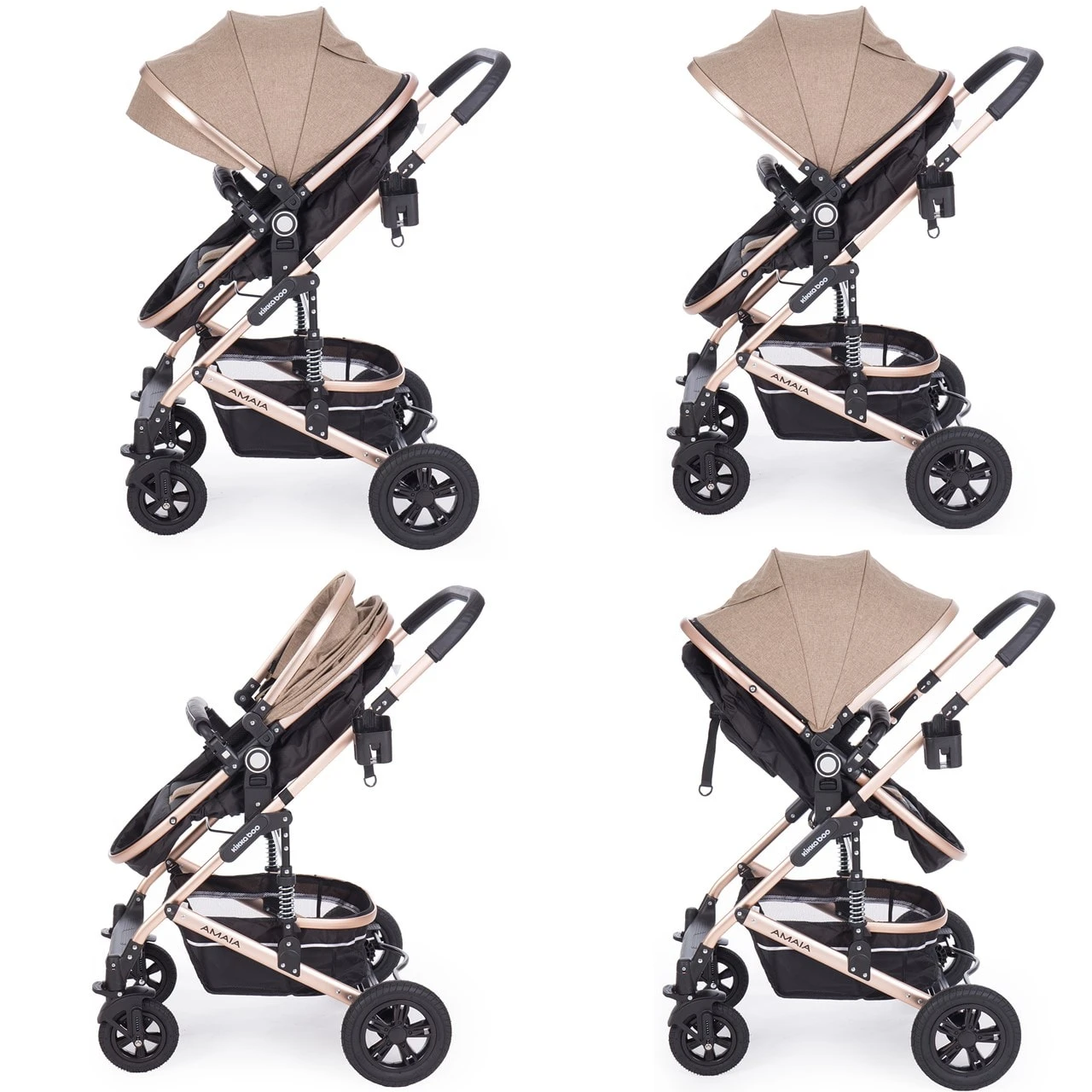 Kinderwagen 3 In 1 Amaia In Natur 5 Kinderwagen 3 In 1 Amaia In Natur – Bild 3