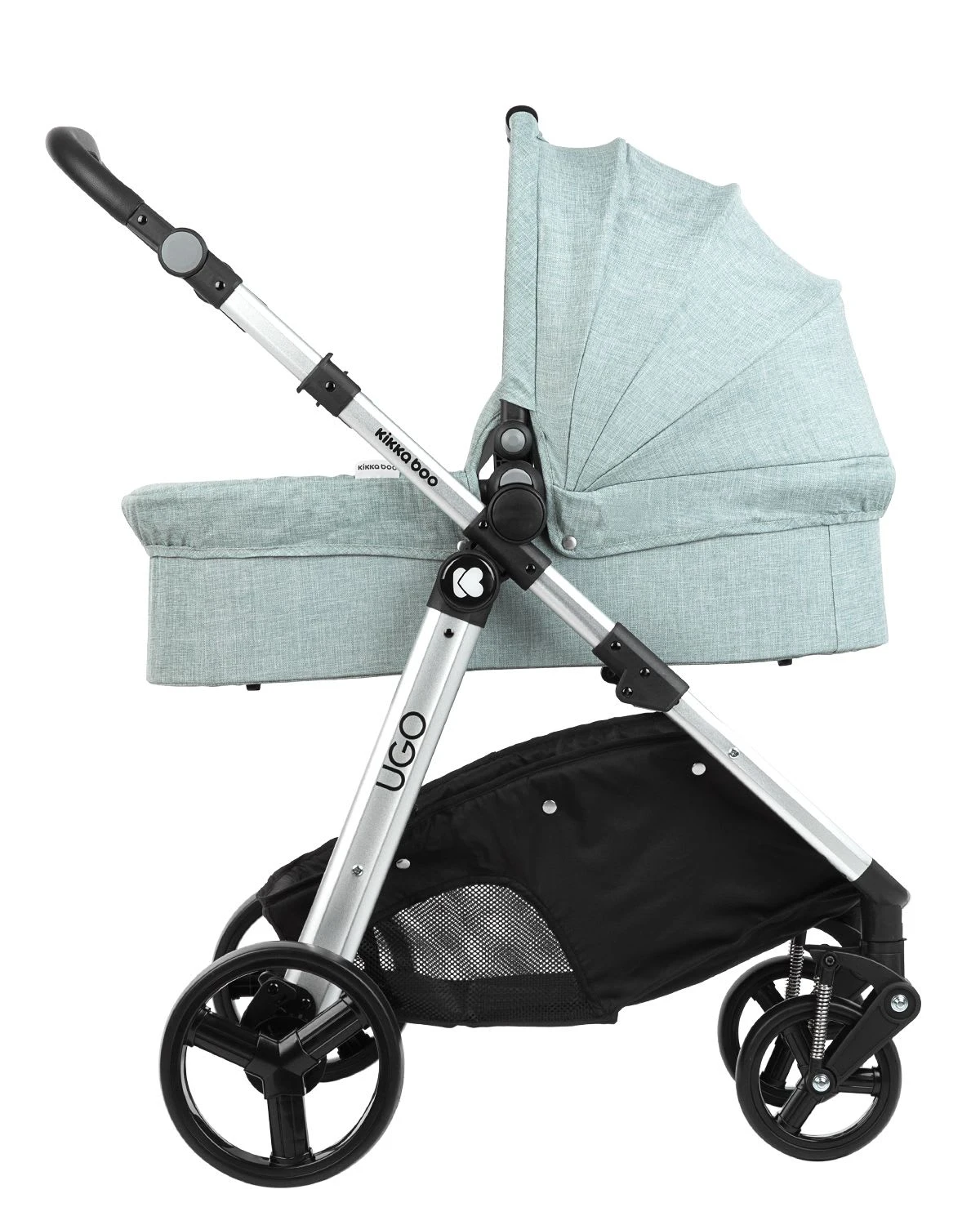 Kinderwagen 3 In 1 Ugo In Grün 4 Kinderwagen 3 In 1 Ugo In Grün – Bild 2
