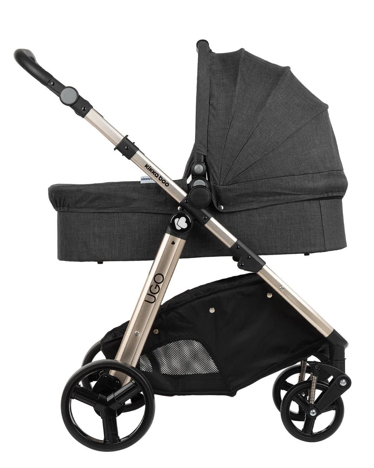 Kinderwagen 3 In 1 Ugo In Schwarz 4 Kinderwagen 3 In 1 Ugo In Schwarz – Bild 2