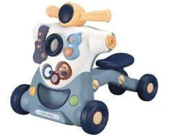 Lauflernwagen 4 In 1 Robo In Blau -Babyprodukte kikkaboo lauflernwagen 4 in 1 robo in blau 2
