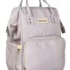 Wickeltasche Siena In Grau -Babyprodukte kikkaboo wickeltasche siena in grau