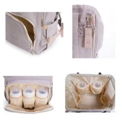 Wickeltasche Siena In Grau -Babyprodukte kikkaboo wickeltasche siena in grau 2