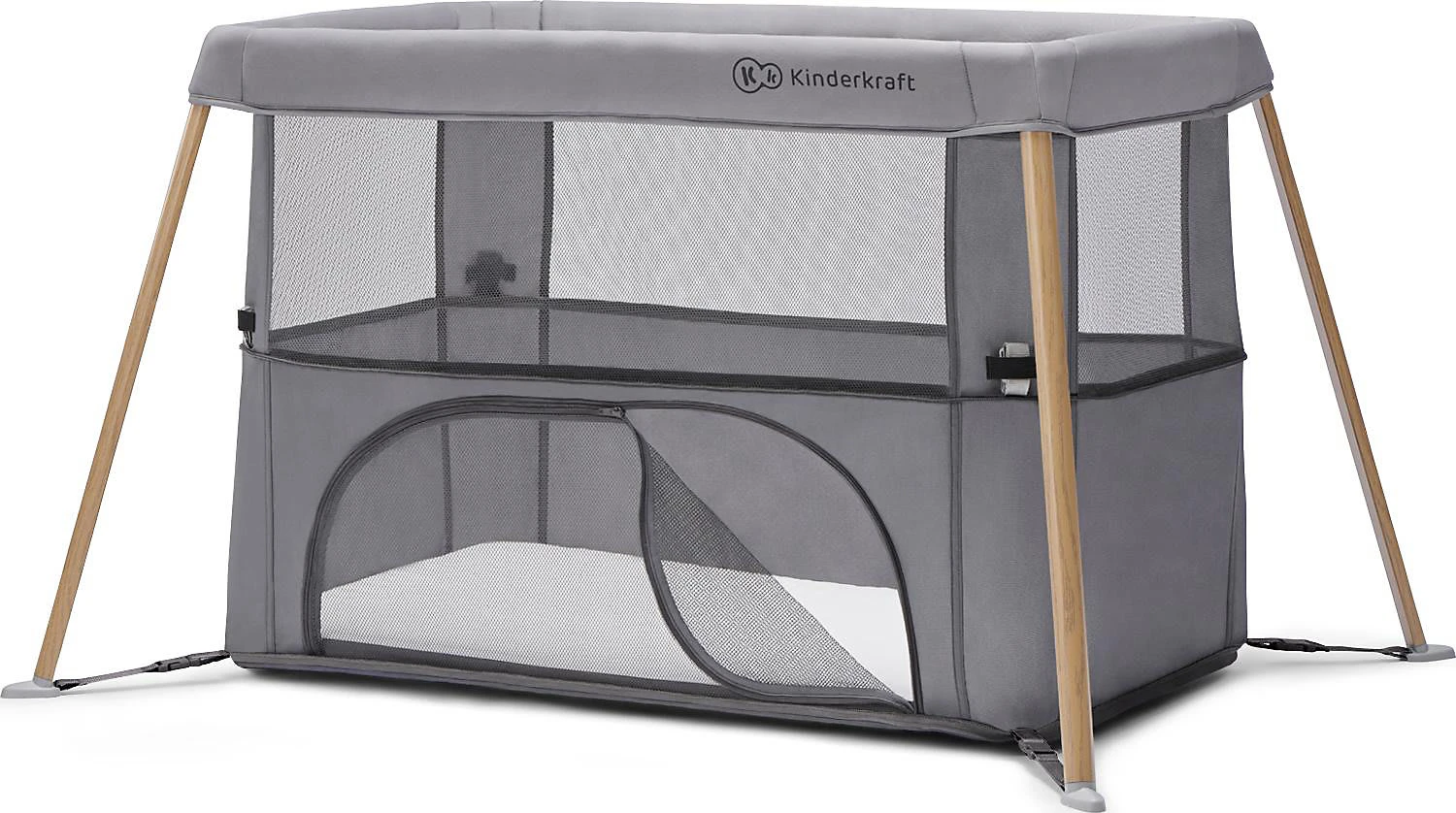 Kinderkraft Kinderbett 2 In 1 MOVI, Braun 12 Kinderkraft Kinderbett 2 In 1 MOVI, Braun – Bild 10