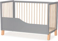 Kinderkraft Kinderbett LUNKY, Grey -Babyprodukte kinderkraft kinderbett lunky grey 6