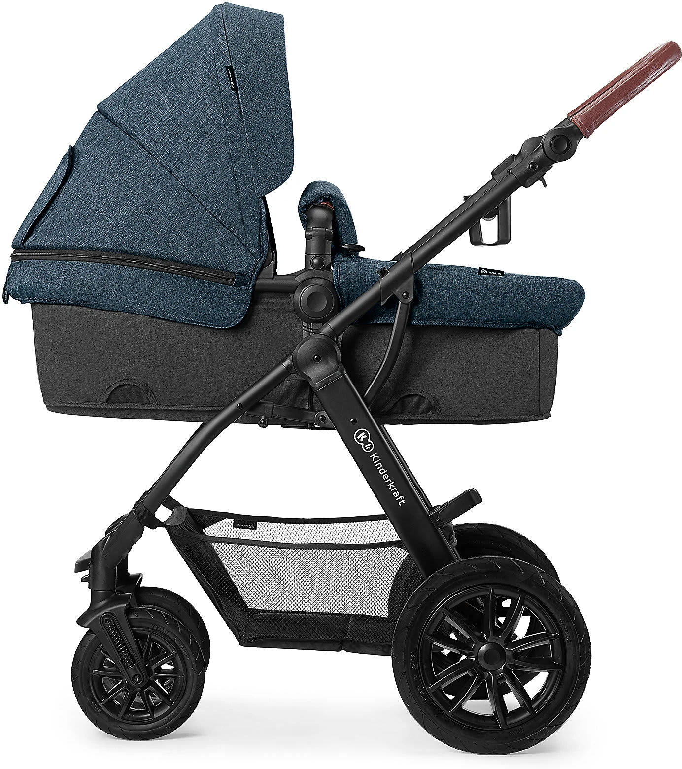 Kinderkraft Kinderwagen Xmoov, Multifunktional, 3in1, Denim 5 Kinderkraft Kinderwagen Xmoov, Multifunktional, 3in1, Denim – Bild 3