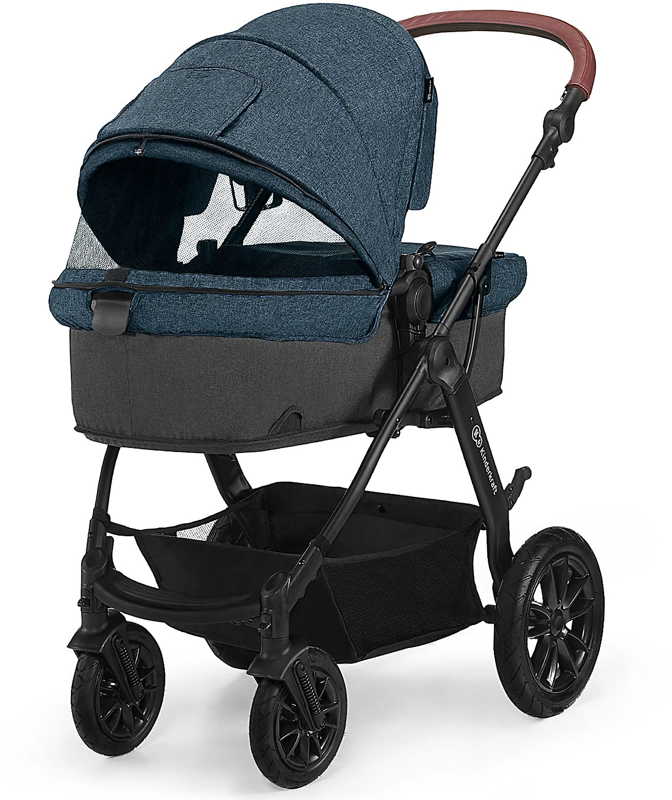 Kinderkraft Kinderwagen Xmoov, Multifunktional, 3in1, Denim 6 Kinderkraft Kinderwagen Xmoov, Multifunktional, 3in1, Denim – Bild 4