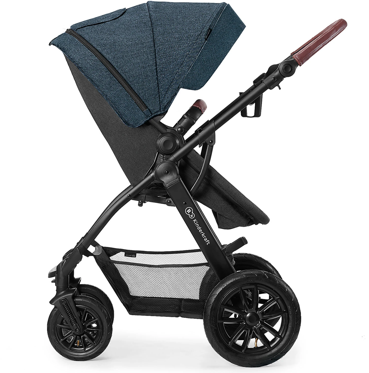 Kinderkraft Kinderwagen Xmoov, Multifunktional, 3in1, Denim 11 Kinderkraft Kinderwagen Xmoov, Multifunktional, 3in1, Denim – Bild 9