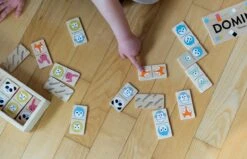 Domino Tiere Im Kindsgut Design -Babyprodukte kindsgut domino tiere im kindsgut design 5