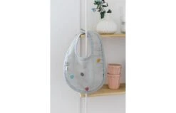 Lätzchen Aus Musselin Stoff In Punkte Design -Babyprodukte kindsgut latzchen aus musselin stoff in punkte design 2