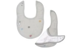 Lätzchen Aus Musselin Stoff In Punkte Design -Babyprodukte kindsgut latzchen aus musselin stoff in punkte design 7