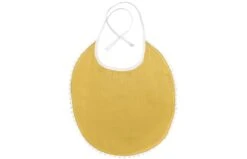 Lätzchen London Aus Musselin Stoff In Senf