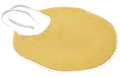Lätzchen London Aus Musselin Stoff In Senf -Babyprodukte kindsgut latzchen london aus musselin stoff in senf 3