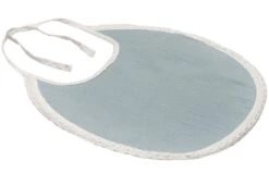 Lätzchen Paris Aus Musselin Stoff In Blau -Babyprodukte kindsgut latzchen paris aus musselin stoff in blau 3