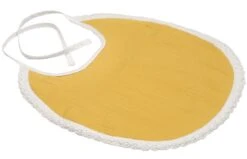 Lätzchen Paris Aus Musselin Stoff In Senf -Babyprodukte kindsgut latzchen paris aus musselin stoff in senf 2