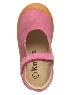 Leder-Spangenballerinas In Rosa -Babyprodukte kmins leder spangenballerinas in rosa 3