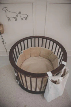 Bettumrandung Oddi In Beige -Babyprodukte koeka bettumrandung oddi in beige 2