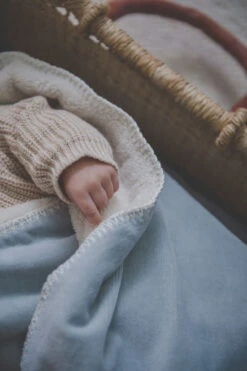 Wickeltuch Plüsch Oddi In Blau -Babyprodukte koeka wickeltuch plusch oddi in blau 5