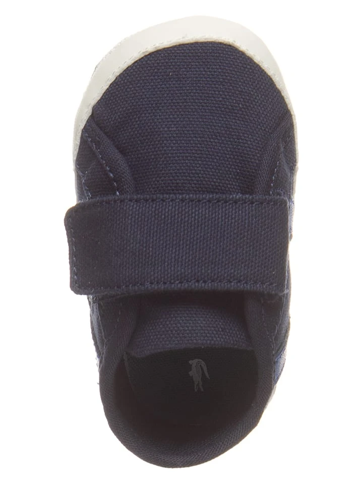 Lacoste Krabbelschuhe "Sideline Crib 120" In Dunkelblau 6 Lacoste Krabbelschuhe "Sideline Crib 120" In Dunkelblau – Bild 4