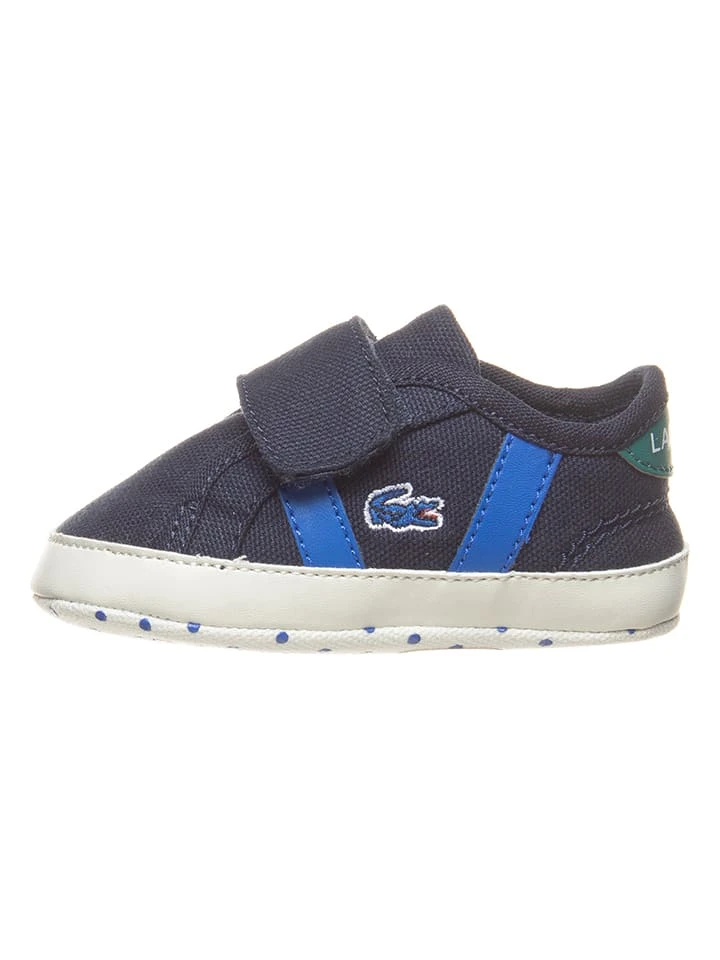 Lacoste Krabbelschuhe "Sideline Crib 120" In Dunkelblau 3 Lacoste Krabbelschuhe "Sideline Crib 120" In Dunkelblau