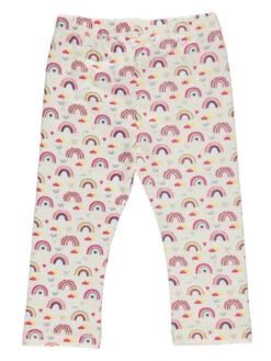 2er-Set: Leggings In Rosa/ Weiß/ Bunt -Babyprodukte lamino 2er set leggings in rosa weiss bunt 2