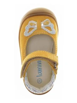 Leder-Ballerinas In Gelb -Babyprodukte lamino leder ballerinas in gelb 4