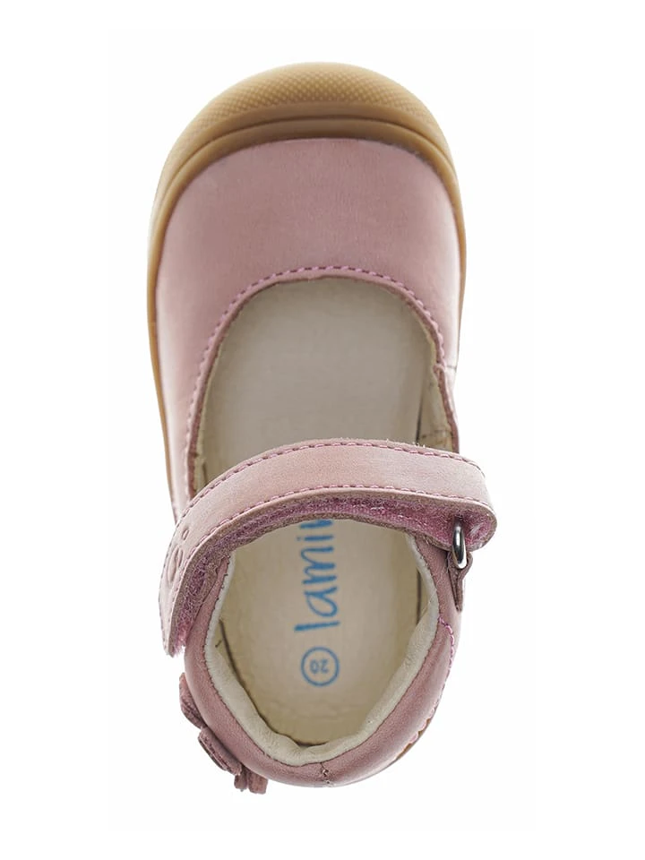 Leder-Ballerinas In Rosa 7 Leder-Ballerinas In Rosa – Bild 5