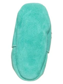 Leder-Krabbelschuhe In Türkis -Babyprodukte lamino leder krabbelschuhe in turkis 9