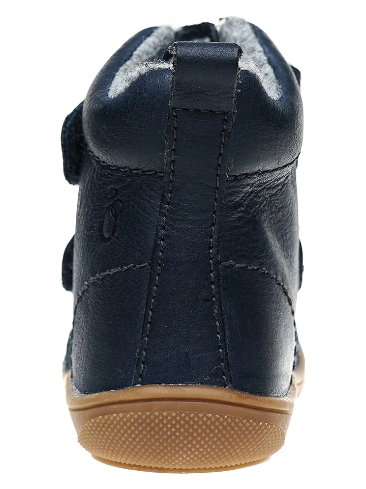 Leder-Winterboots In Dunkelblau 7 Leder-Winterboots In Dunkelblau – Bild 5