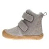 Leder-Winterboots In Grau