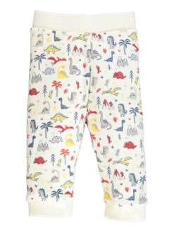 Pyjama "Dino" In Creme/ Bunt -Babyprodukte lamino pyjama dino in creme bunt 2