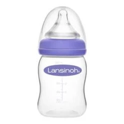 Lansinoh Babyflasche NaturalWave, Weithals, Gr. S, 160 Ml, Ab 0M In Transparent