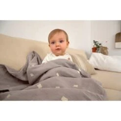 Babydecke Musselin 75x100 Cm In Grau 12 Babydecke Musselin 75x100 Cm In Grau -Babyprodukte lassig babydecke musselin 75x100 cm in grau 3
