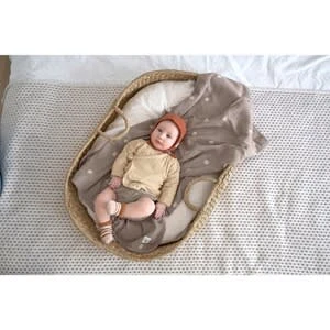 Babydecke Musselin 75x100 Cm In Grau 9 Babydecke Musselin 75x100 Cm In Grau – Bild 7