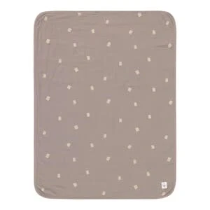 Babydecke Musselin 75x100 Cm In Grau 3 Babydecke Musselin 75x100 Cm In Grau